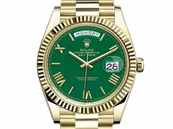 Rolex Day-Date Green Roman Dial