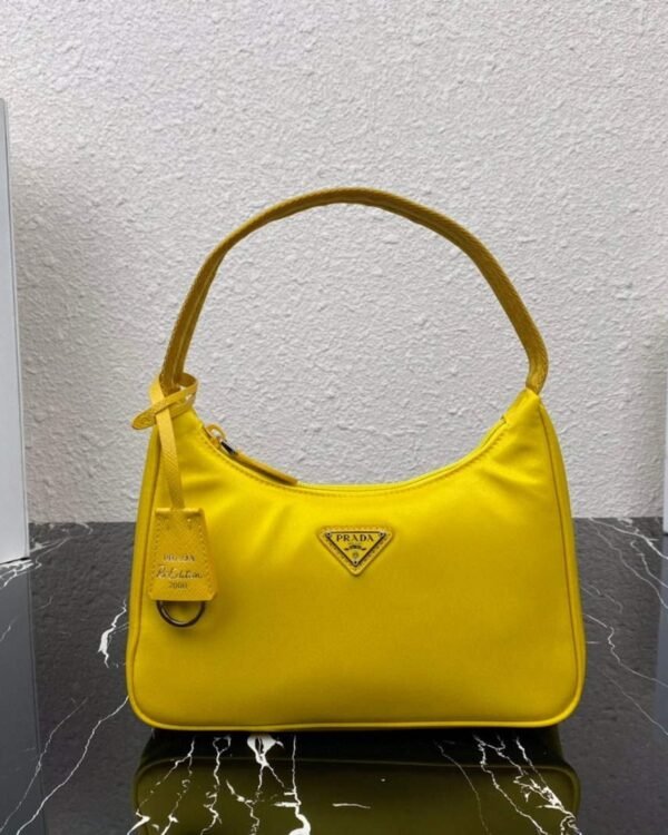Replica Prada 1NE515 Re-Nylon Re-Edition 2000 mini-bag Yellow
