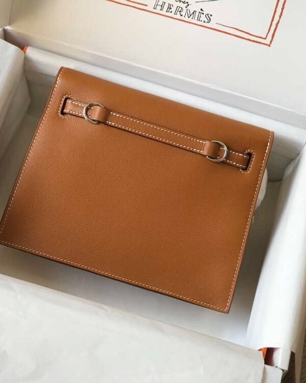 Replica Hermes Kelly Danse 22cm Leather Bag 20353 Tan