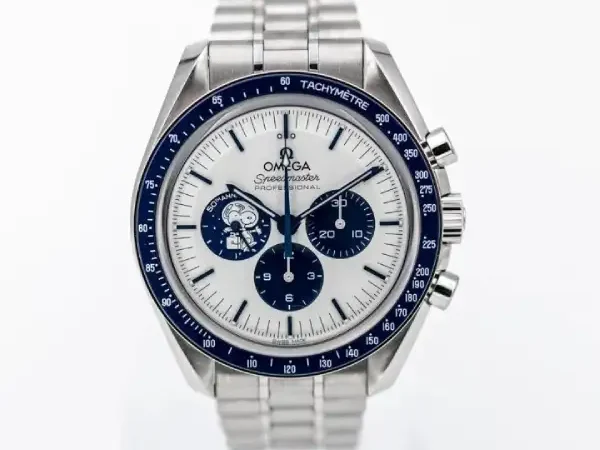 Omega Speedmaster Silver Snoopy Award Replica