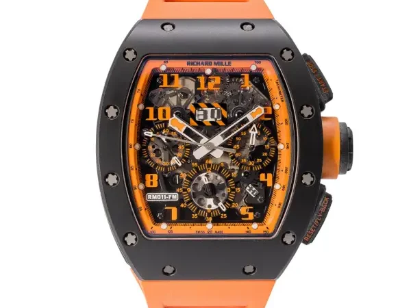 Richard Mille Titanium Orange Storm Replica