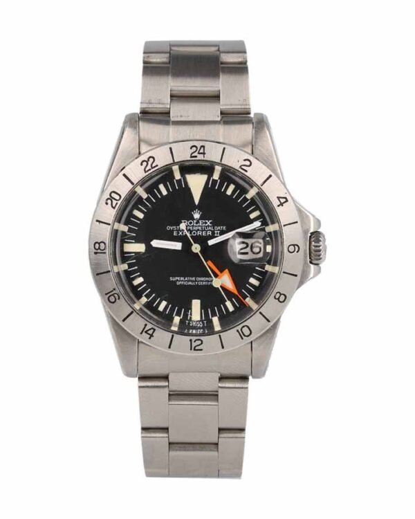 Rolex Explorer II 1655 (Antique) Black Dial WARO025 Oyster Replica