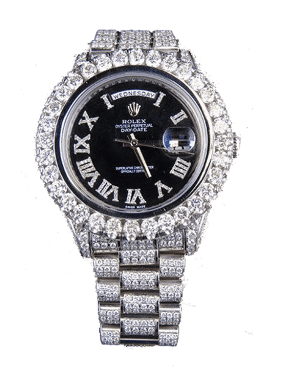 Rolex Day-Date 218239 Fully Iced Out Replica