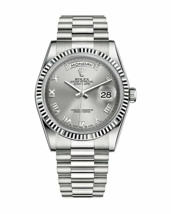 Rolex Day-Date Rose Gold President Green Roman Dial 228235 Replica