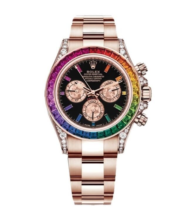 Rolex Daytona Cosmograph 116519 Rainbow & Black Dial Replica